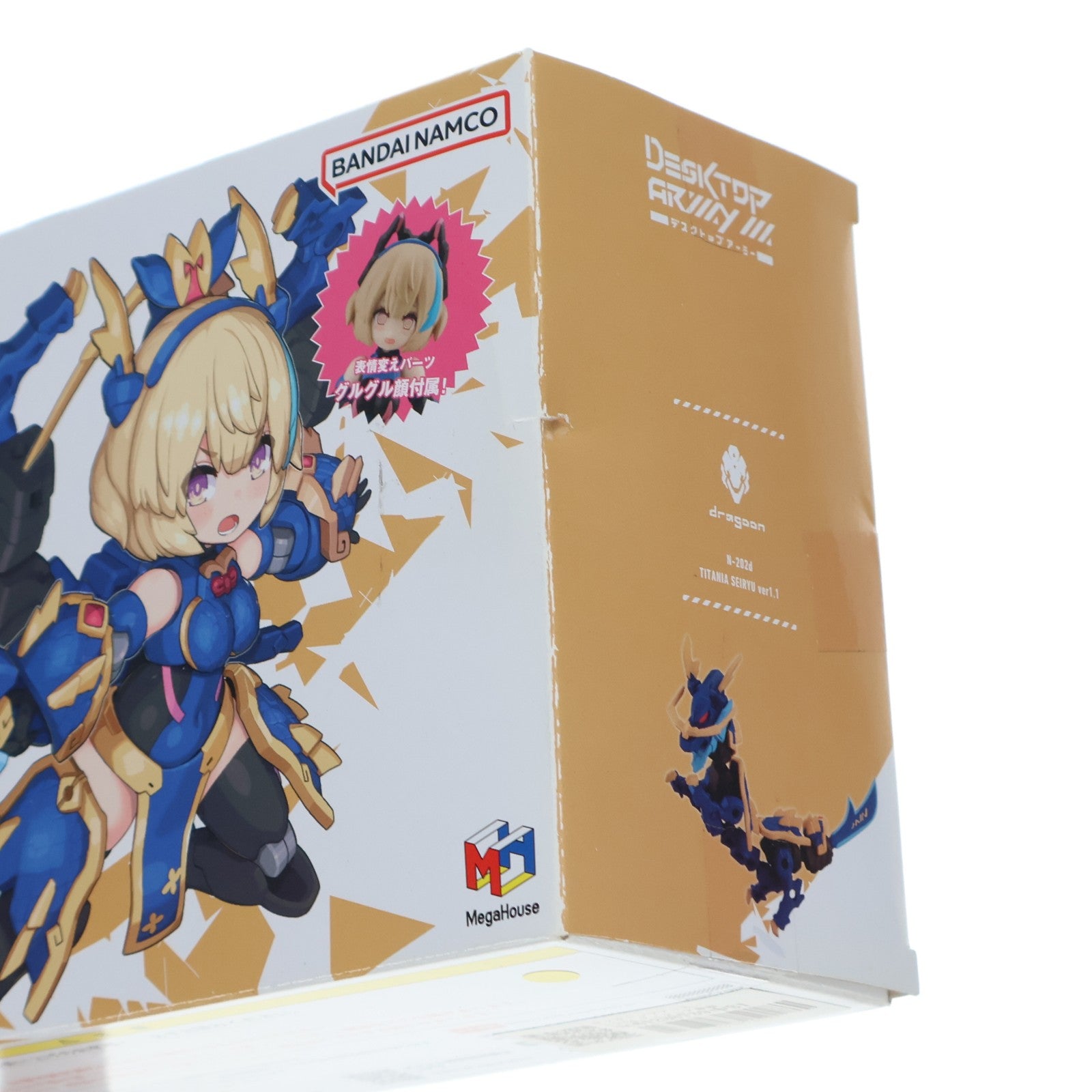 【中古即納】[FIG] デスクトップアーミー N-202d ティタニア青龍(ver1.1) 完成品 可動フィギュア メガハウス(20230927)
