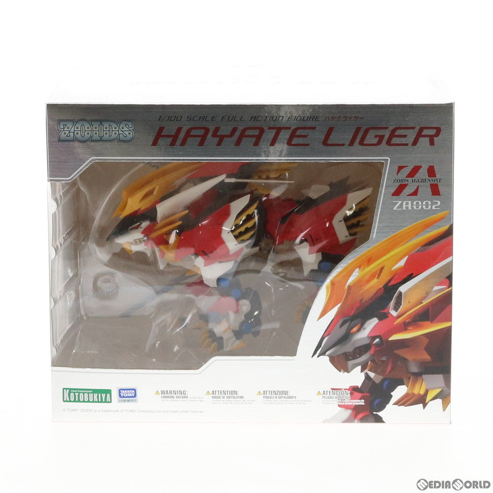 【中古即納】[FIG] ZA(ズィーエー) ハヤテライガー ZOIDS(ゾイド) 1/100 完成品 可動フィギュア(ZA003) コトブキヤ(20160531)