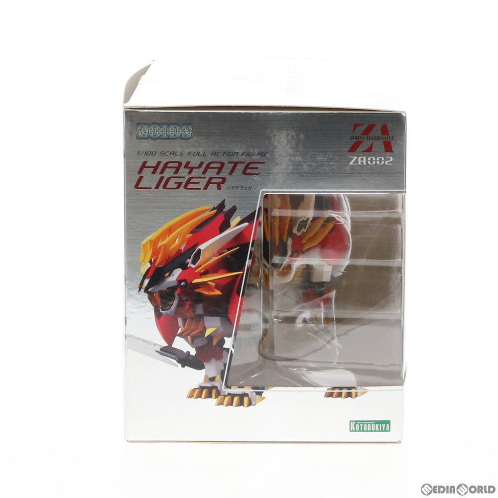 【中古即納】[FIG] ZA(ズィーエー) ハヤテライガー ZOIDS(ゾイド) 1/100 完成品 可動フィギュア(ZA003) コトブキヤ(20160531)