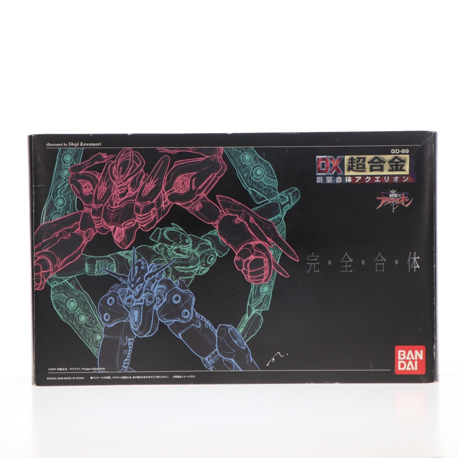 【中古即納】[FIG] DX超合金 創聖合体アクエリオン 創聖のアクエリオン リニューアルパッケージ 完成トイ バンダイ(20080329)