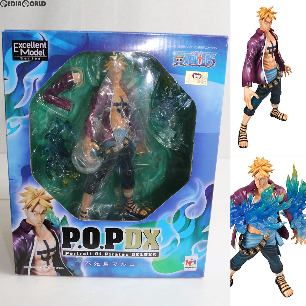 【中古即納】[FIG] Portrait.Of.Pirates P.O.P NEO-DX 不死鳥マルコ ONE PIECE(ワンピース) 1/8 完成品 フィギュア メガハウス(20111001)