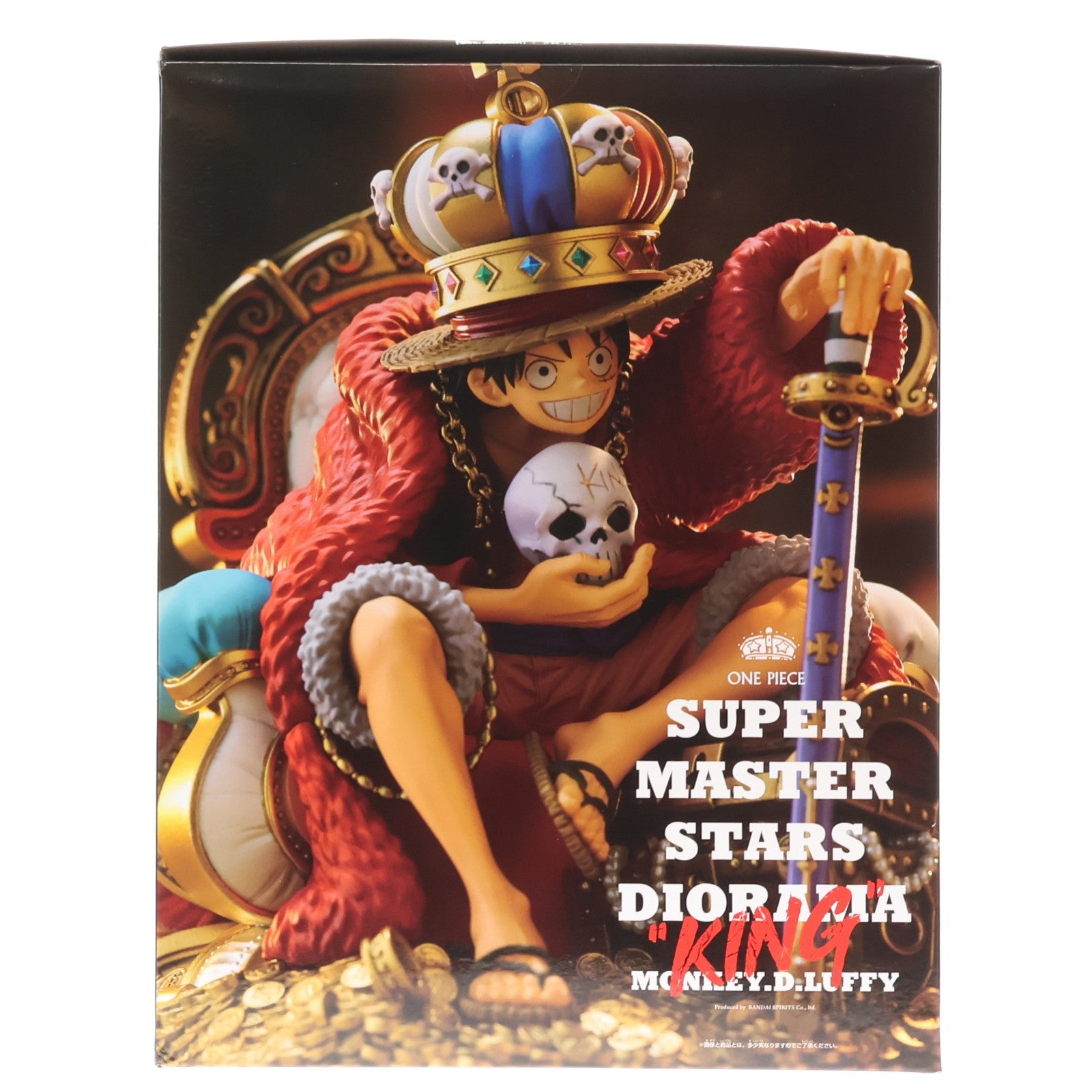 【中古即納】[FIG] ONE PIECE BASE応募者全員サービス限定 SUPER MASTER STARS DIORAMA 『KING』 MONKEY.D.LUFFY(モンキー・D・ルフィ) ワンピース 完成品 フィギュア バンダイスピリッツ(20241221)