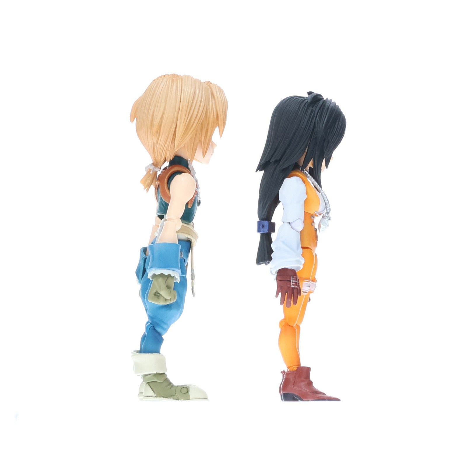 【中古即納】[FIG] BRING ARTS(ブリングアーツ) ジタン・トライバル&ガーネット・ティル・アレクサンドロス17世 FINAL FANTASY IX(ファイナルファンタジー9) 完成品 可動フィギュア スクウェア・エニックス(20190829)