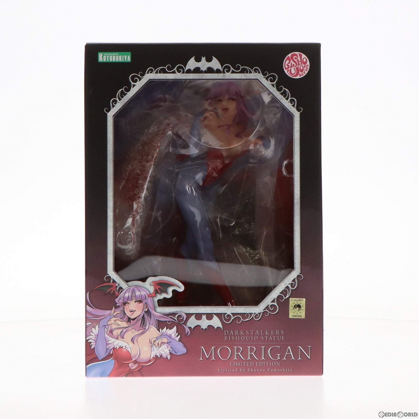 【中古即納】[FIG] ヴァンパイア美少女 モリガン 限定版 1/7 完成品 フィギュア あみあみ&コトブキヤショップ限定(SV334) コトブキヤ(20230731)