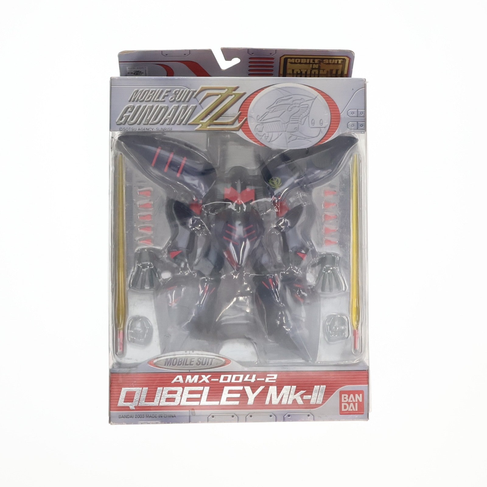 【中古即納】[FIG] MS IN ACTION!!(モビルスーツ・イン・アクション) AMX-004-2 キュベレイMk-II(エルピー・プル機) 機動戦士ガンダムZZ(ダブルゼータ) 完成品 可動フィギュア バンダイ(20030620)