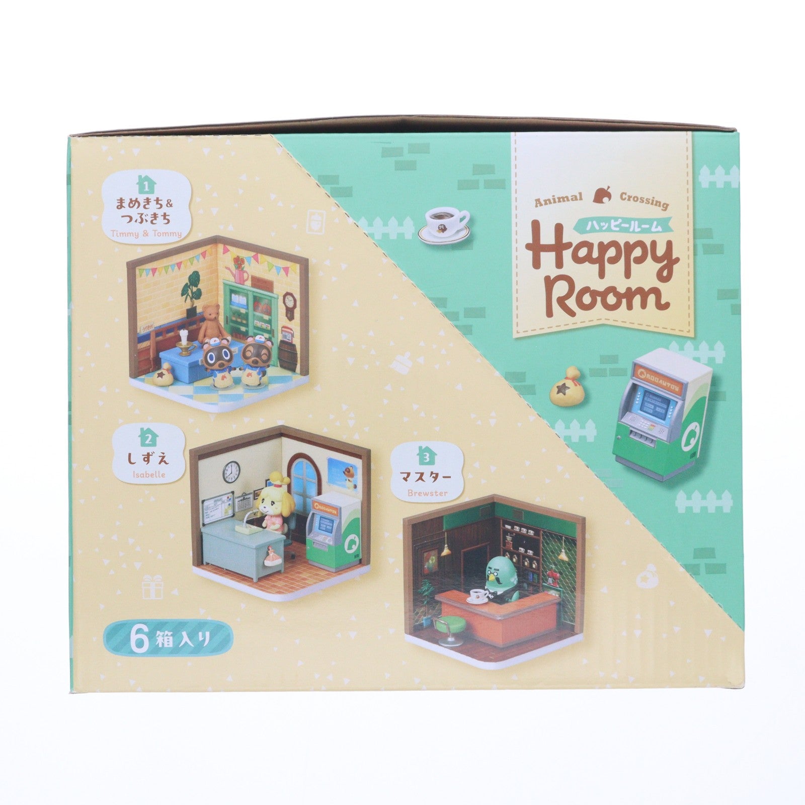 【中古即納】[FIG] (BOX) どうぶつの森 Happy Room フィギュア(6個) リーメント(20251129)