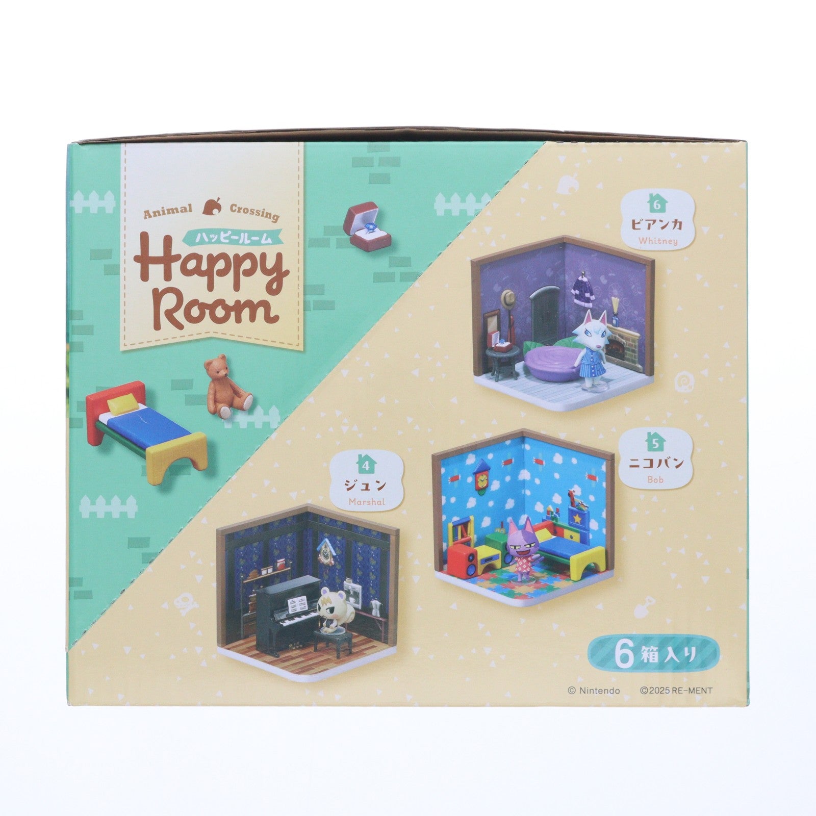 【中古即納】[FIG] (BOX) どうぶつの森 Happy Room フィギュア(6個) リーメント(20251129)