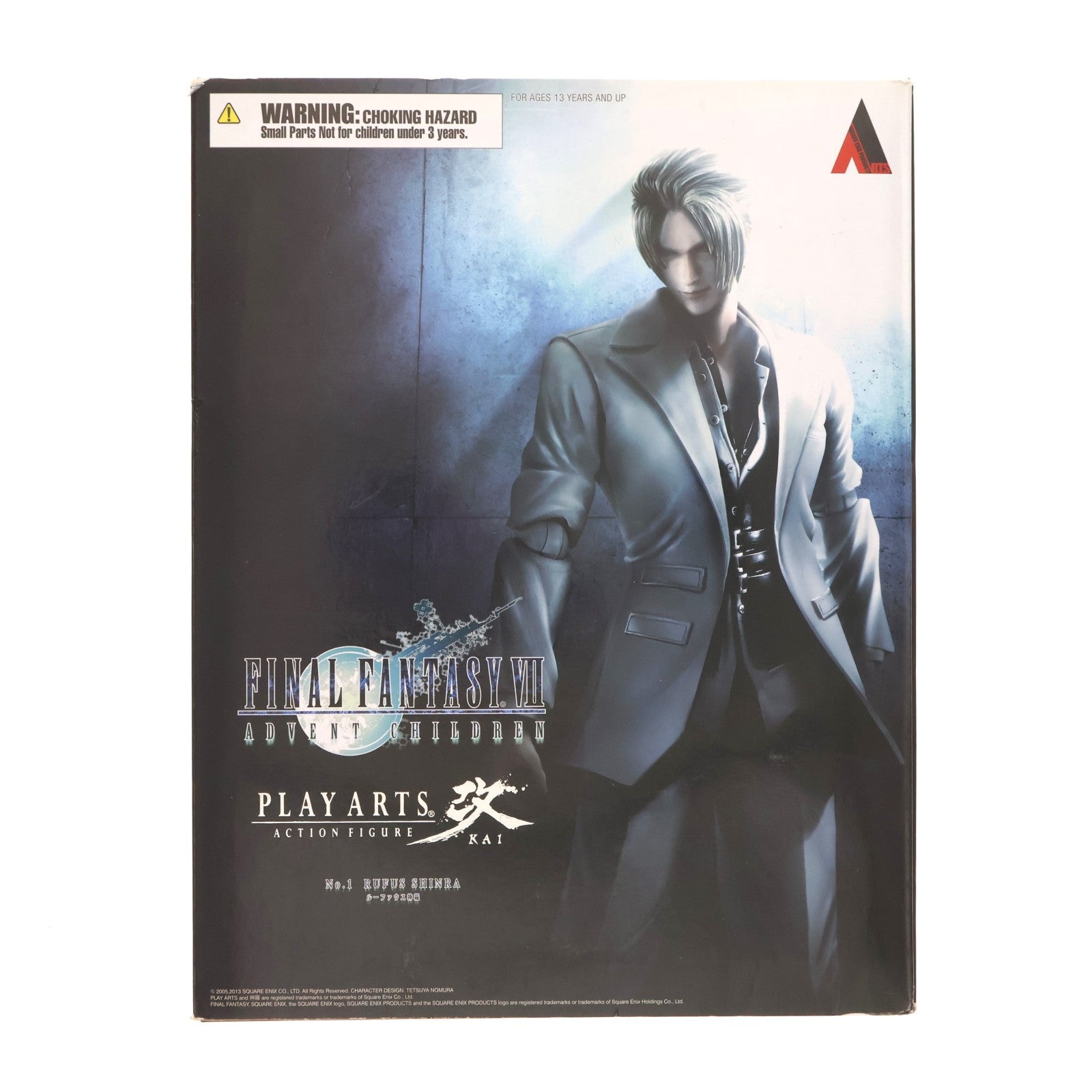 【中古即納】[FIG] PLAY ARTS改(プレイアーツ改) ルーファウス神羅 FINAL FANTASY VII ADVENT CHILDREN(ファイナルファンタジー7 アドベントチルドレン) 完成品 可動フィギュア スクウェア・エニックス(20130928)