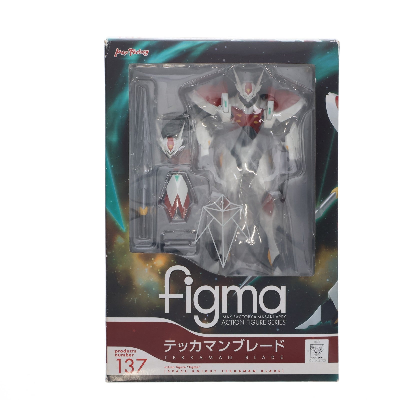 【中古即納】[FIG] figma(フィグマ) 137 テッカマンブレード 宇宙の騎士テッカマンブレード 完成品 可動フィギュア マックスファクトリー(20121201)