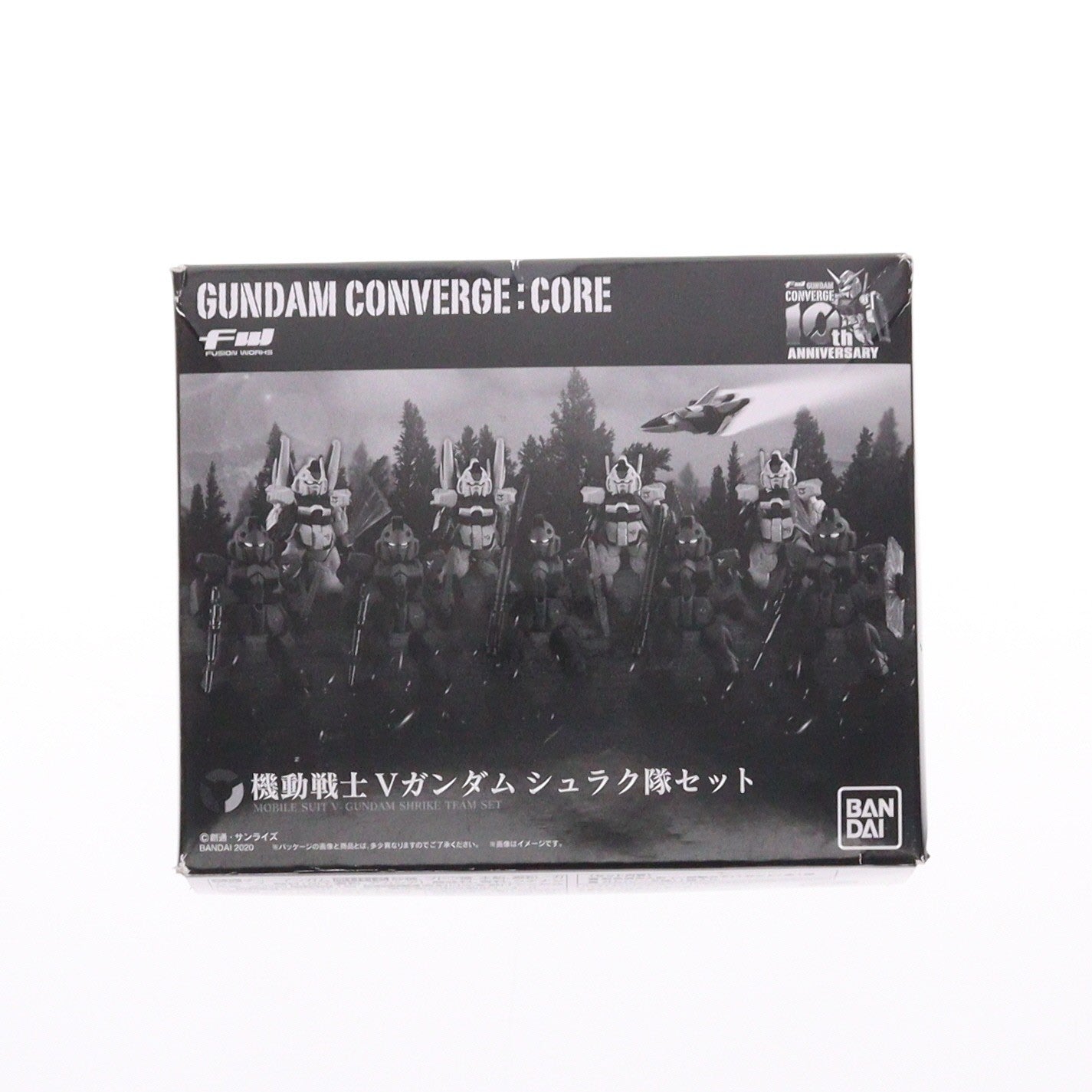 【中古即納】[FIG] (食玩) プレミアムバンダイ限定 FW GUNDAM CONVERGE:CORE(ガンダムコンバージコア) 機動戦士Vガンダム シュラク隊セット フィギュア バンダイ(20201130)