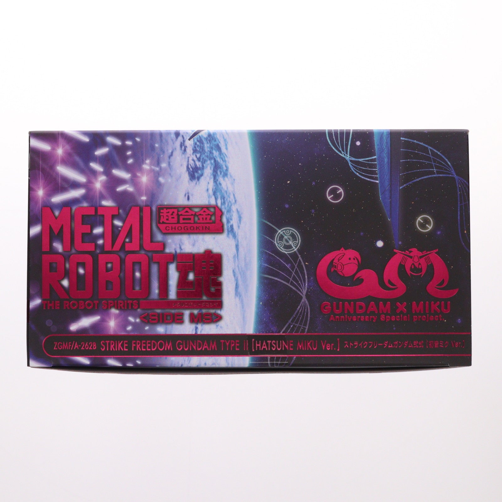 【中古即納】[FIG] アクリルスタンド付属 魂ウェブ商店限定 METAL ROBOT魂(SIDE MS) ストライクフリーダムガンダム弐式[初音ミク Ver.] 機動戦士ガンダムSEED FREEDOM(シード フリーダム) 完成品 可動フィギュア バンダイスピリッツ(20251017)