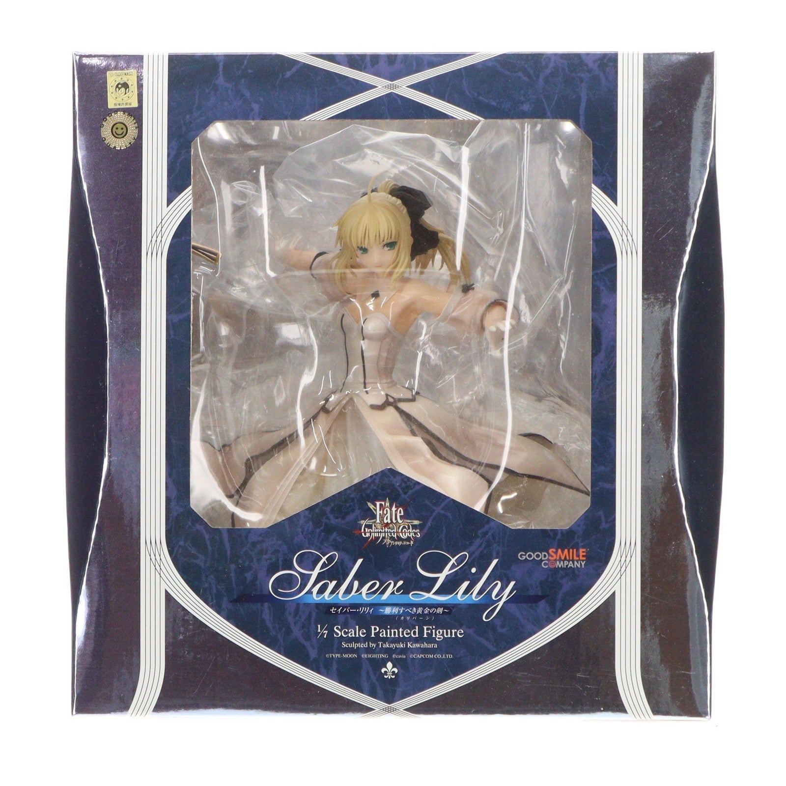 【中古即納】[FIG] セイバー・リリィ ～勝利すべき黄金の剣(カリバーン)～ Fate/unlimited codes(フェイト/アンリミテッドコード) 1/7 完成品 フィギュア ワンフェス2010冬&GOODSMILE ONLINE限定 グッドスマイルカンパニー(20100228)
