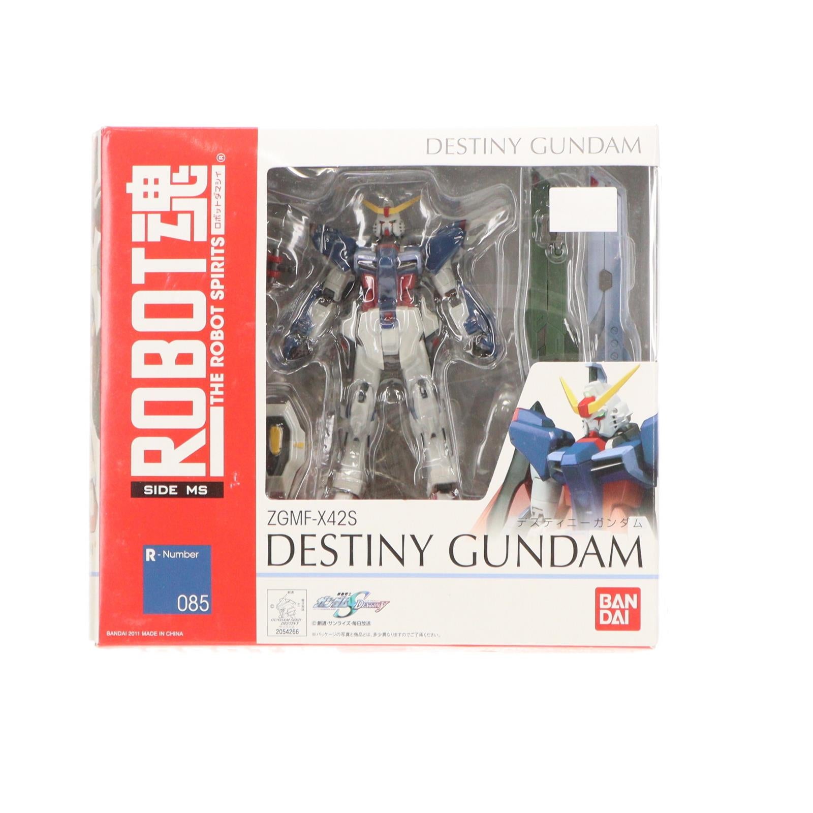 【中古即納】[FIG] ROBOT魂(SIDE MS) デスティニーガンダム 機動戦士ガンダムSEED DESTINY(シード デスティニー) 完成品 可動フィギュア バンダイ(20110129)