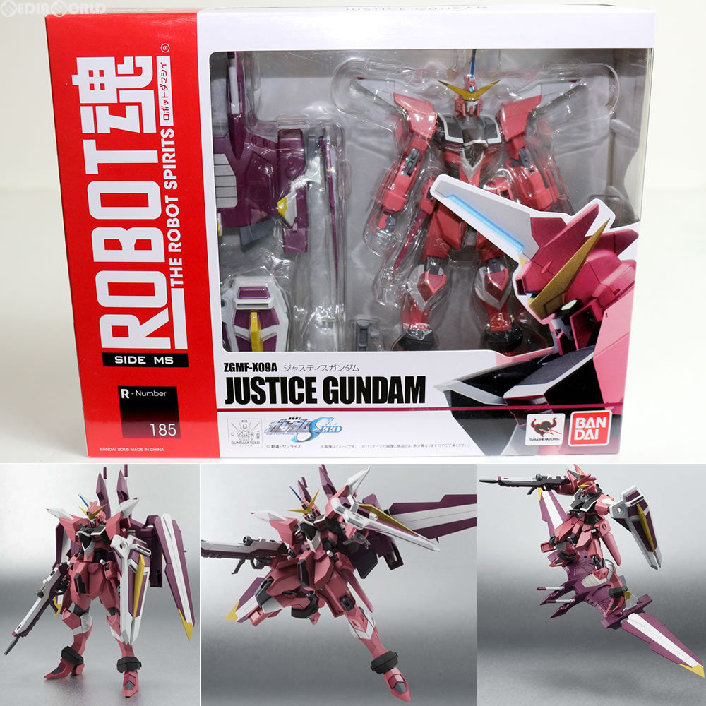 【中古即納】[FIG] ROBOT魂(SIDE MS) ジャスティスガンダム 機動戦士ガンダムSEED(シード) 完成品 可動フィギュア バンダイ(20150926)