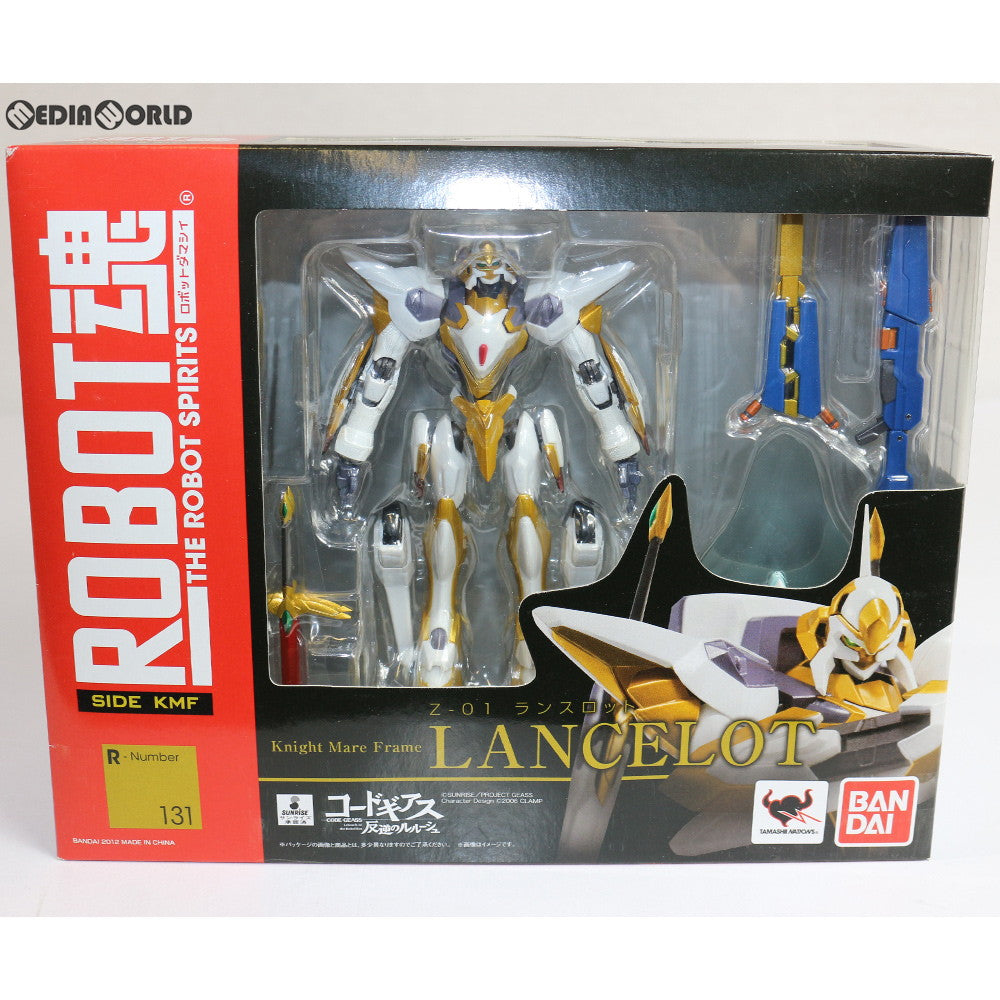 【中古即納】[FIG] ROBOT魂(SIDE KMF) ランスロット コードギアス 反逆のルルーシュ 完成品 可動フィギュア バンダイ(20121227)