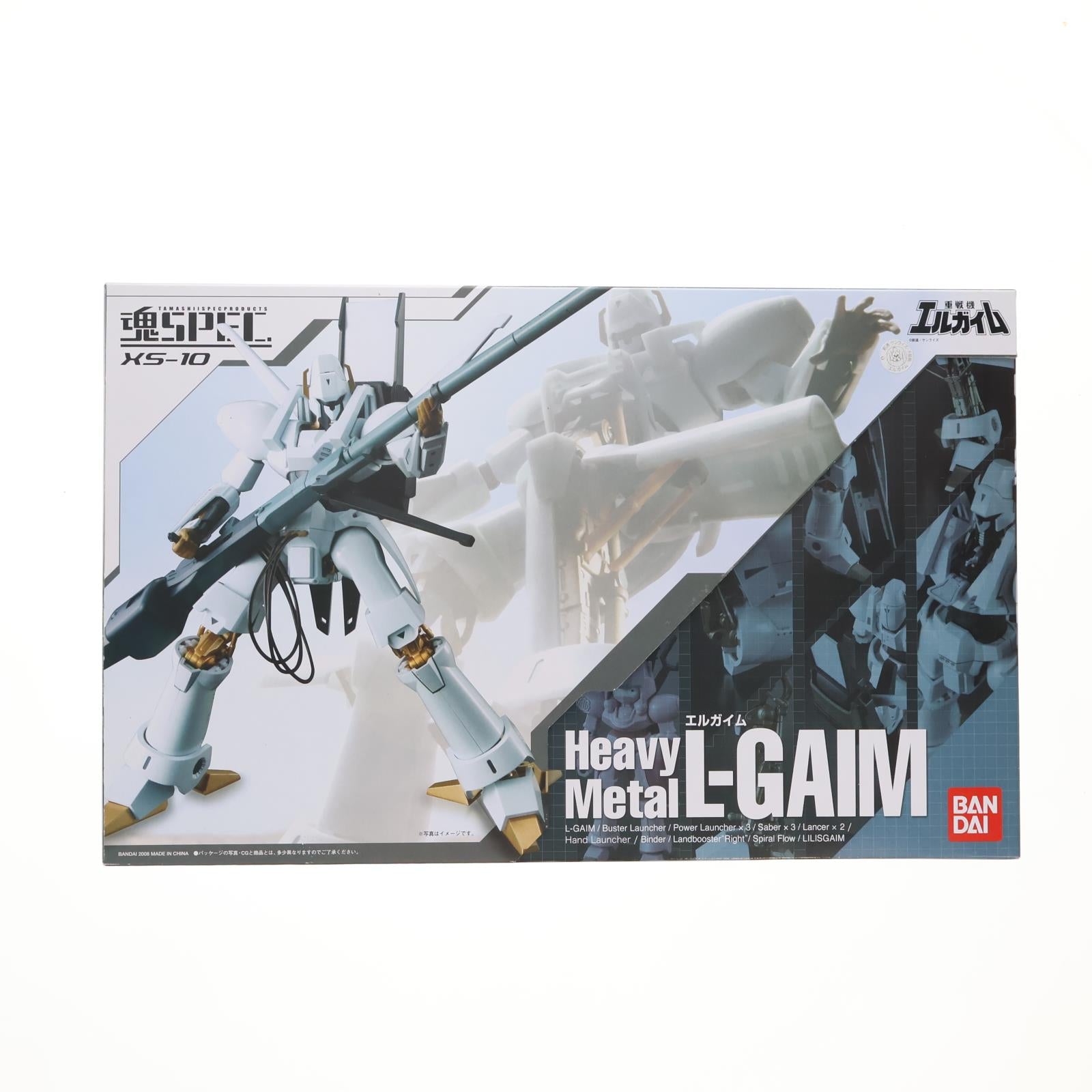 【中古即納】[FIG] 魂SPEC XS-10 エルガイム 重戦機エルガイム 完成品 可動フィギュア バンダイ(20080829)