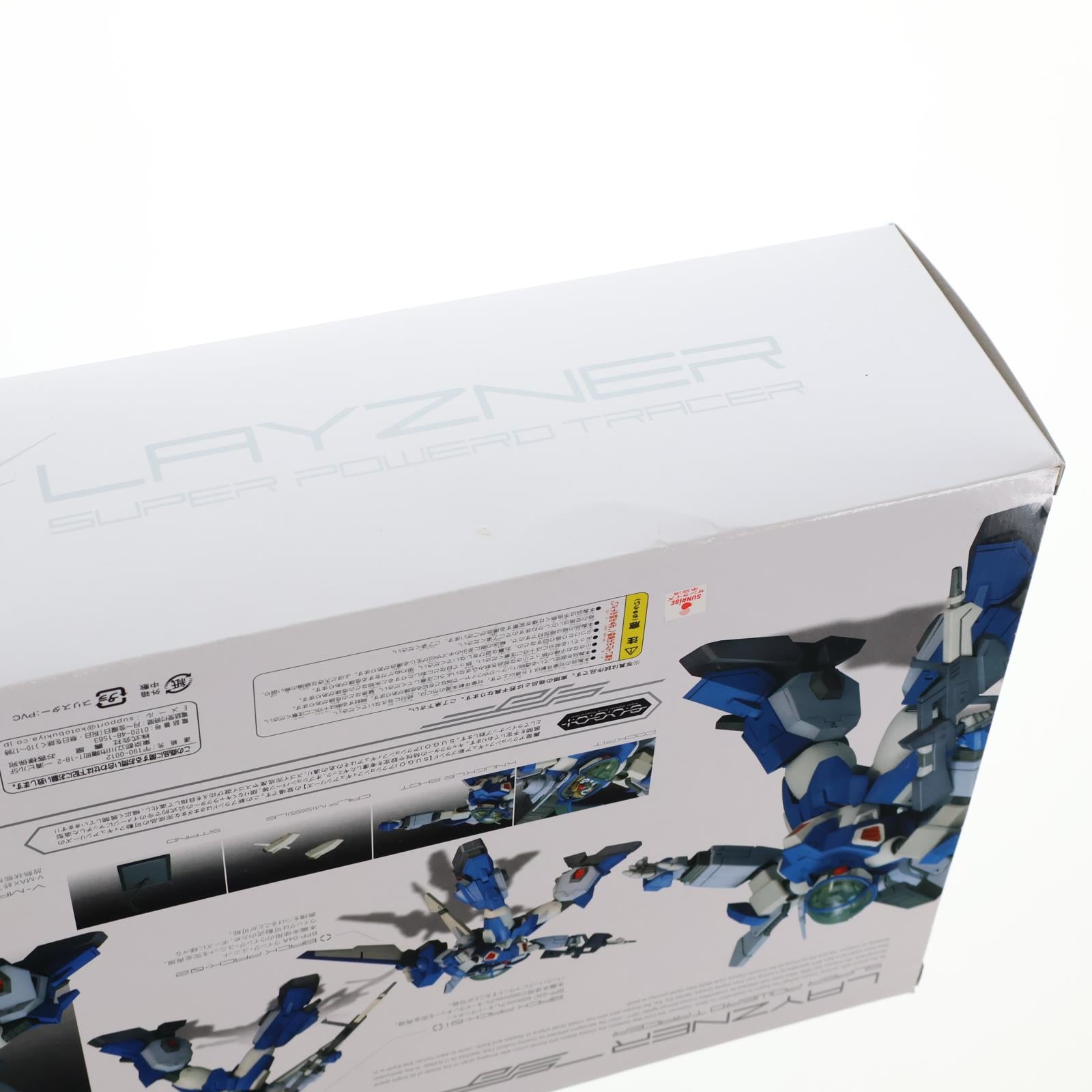 【中古即納】[FIG] SPT-LZ-00X レイズナー 蒼き流星SPTレイズナー S.U.G.O.Iアクションシリーズ 1/72 ハイブリッドアクションフィギュア コトブキヤ(20061209)