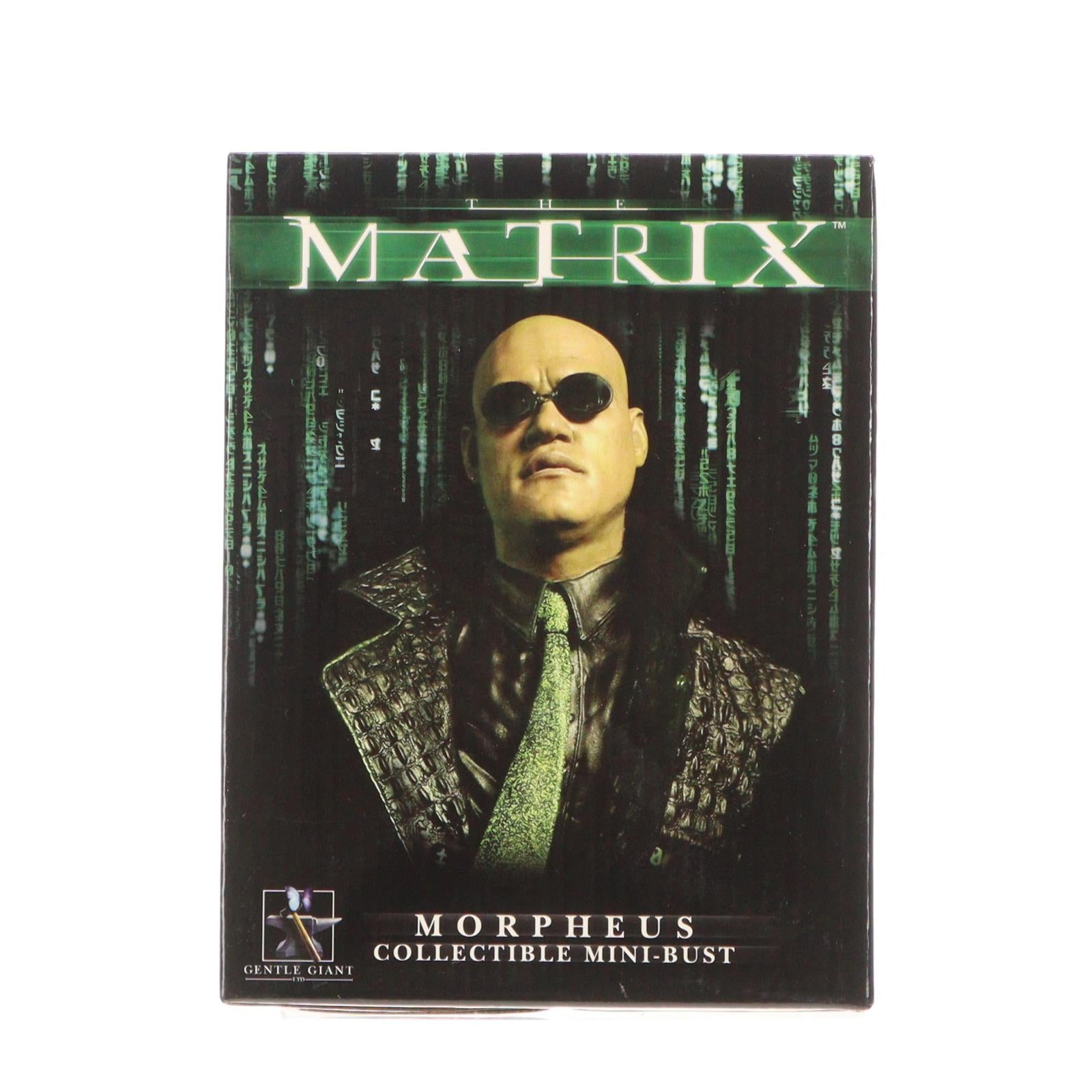 【中古即納】[FIG] コレクティブル ミニバスト シリーズ #3 モーフィアス Matrix(マトリックス) 完成品 フィギュア ジェントル・ジャイアント(19991231)