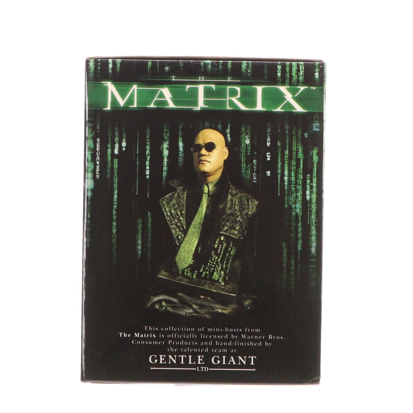 【中古即納】[FIG] コレクティブル ミニバスト シリーズ #3 モーフィアス Matrix(マトリックス) 完成品 フィギュア ジェントル・ジャイアント(19991231)
