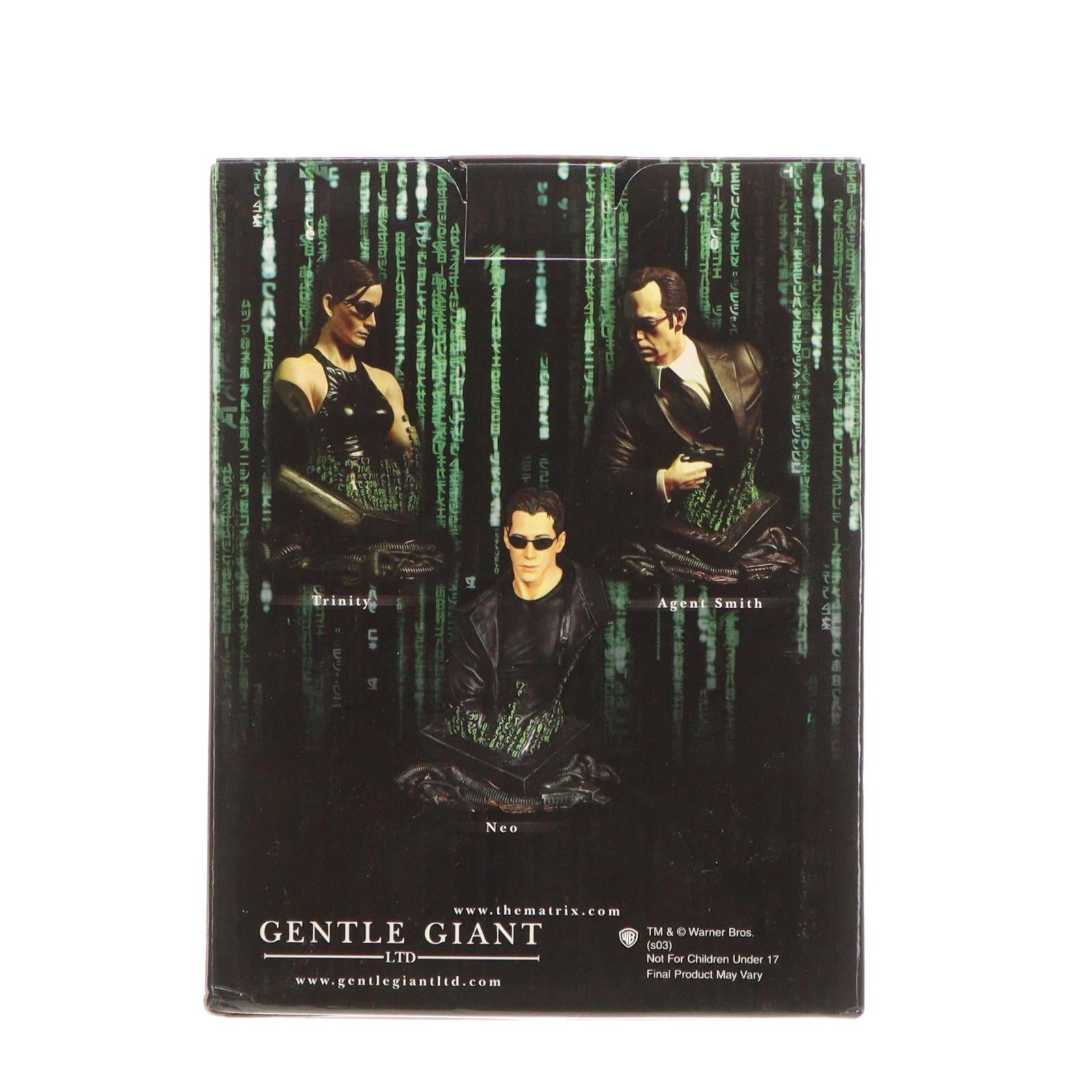 【中古即納】[FIG] コレクティブル ミニバスト シリーズ #3 モーフィアス Matrix(マトリックス) 完成品 フィギュア ジェントル・ジャイアント(19991231)