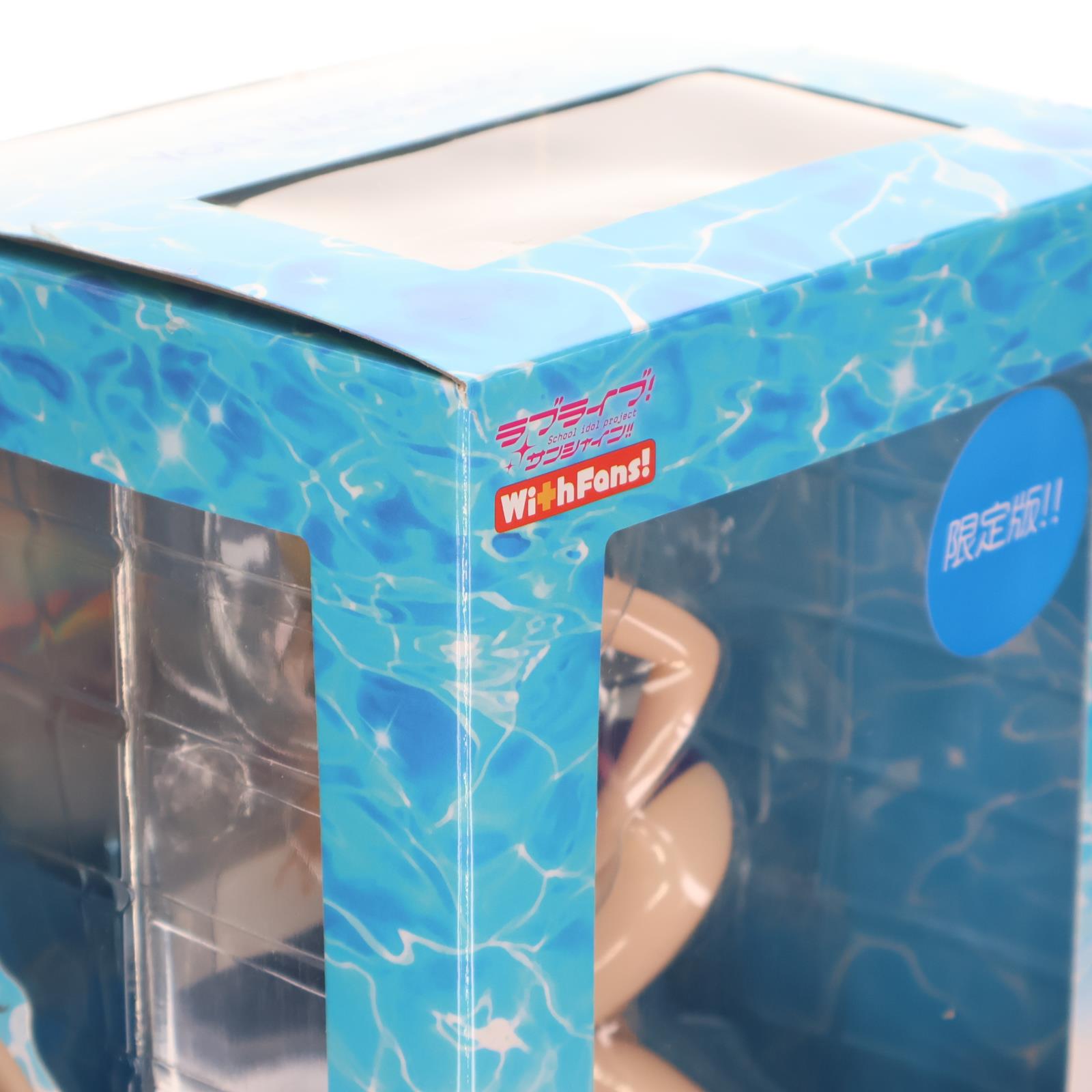 【中古即納】[FIG] 特典CD付属 A-on STORE限定 渡辺曜(わたなべよう) Blu-rayジャケットVer.(限定版!!) ラブライブ!サンシャイン!! 1/7 完成品 フィギュア(TU-1453) With Fans!(ウィズファンズ)/バンダイナムコアーツ(20190228)