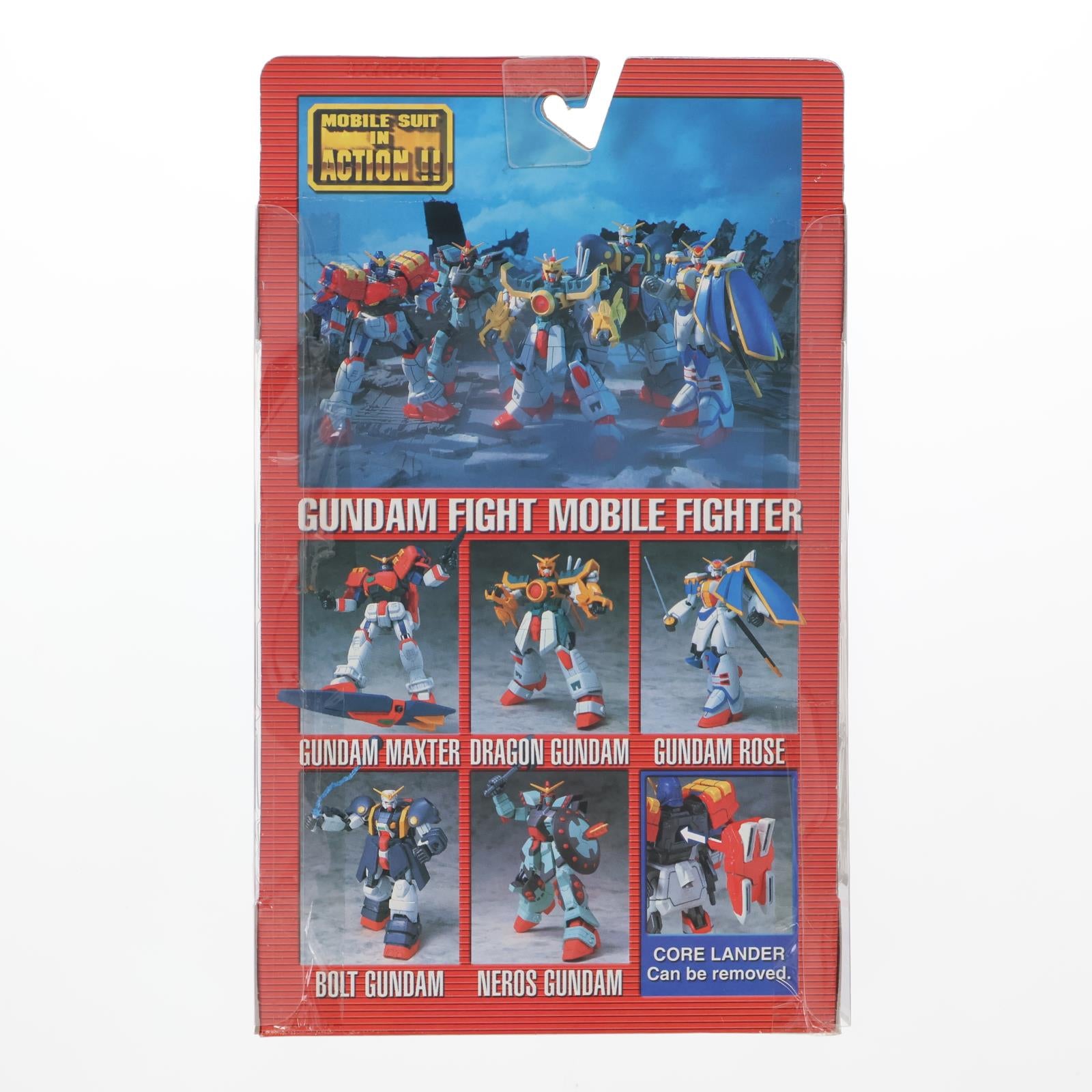 【中古即納】[FIG] MS IN ACTION!!(モビルスーツ・イン・アクション) GF13-006NA ガンダムマックスター 機動武闘伝Gガンダム 完成品 可動フィギュア バンダイ(20020731)