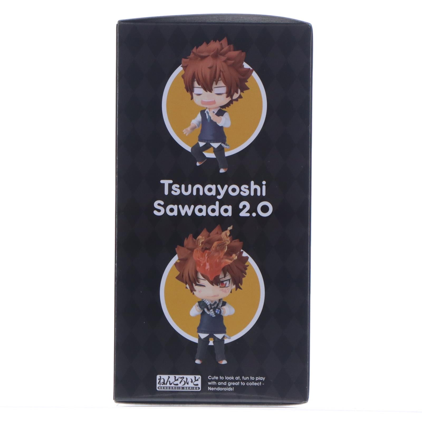 【中古即納】[FIG] グッドスマイルカンパニー公式ショップ特典付属 ねんどろいど 2756 沢田綱吉(さわだつなよし) 2.0 家庭教師ヒットマンREBORN!(リボーン!) 完成品 可動フィギュア オランジュ・ルージュ(20250921)