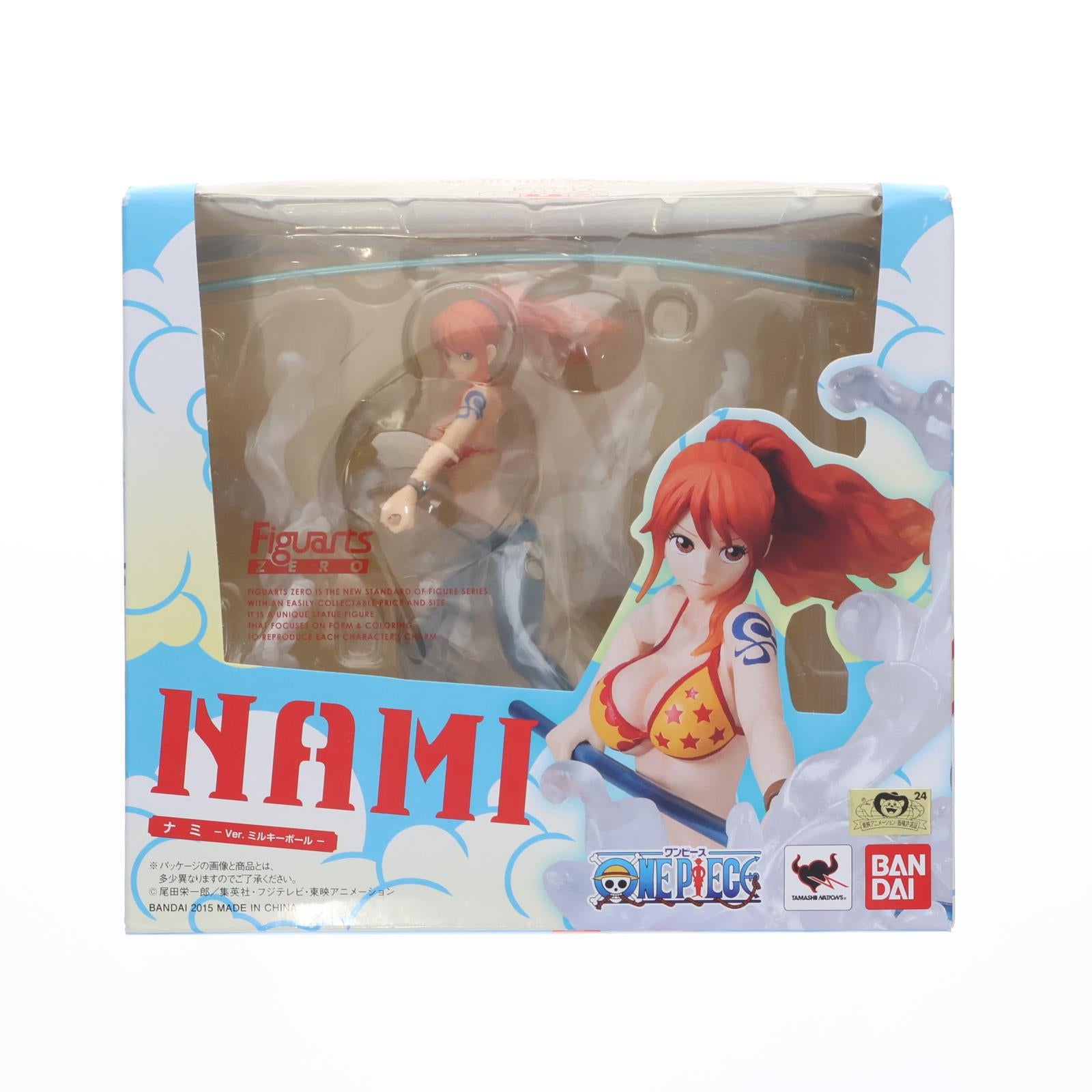 【中古即納】[FIG] フィギュアーツZERO ナミ -Ver.ミルキーボール- ONE PIECE(ワンピース) 完成品 フィギュア バンダイ(20150328)