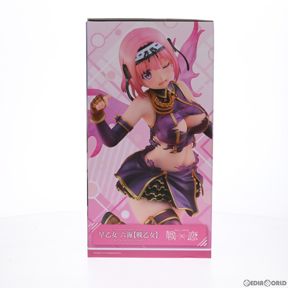 【中古即納】[FIG] ドリームテック 早乙女六海【戦乙女】(さおとめむつみ) 戦×恋(ヴァルラヴ) 1/7 完成品 フィギュア(DT-172) ウェーブ(WAVE)(20210704)