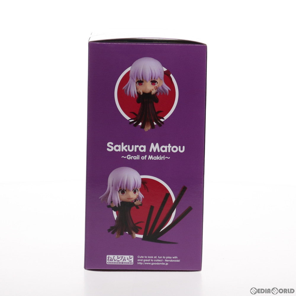 【中古即納】[FIG] GOODSMILE ONLINE SHOP限定 ねんどろいど 1509 間桐桜～マキリの杯～(まとうさくら) 劇場版 Fate/stay night[Heaven's Feel](フェイト/ステイナイト ヘブンズフィール) 完成品 可動フィギュア グッドスマイルカンパニー(20201231)