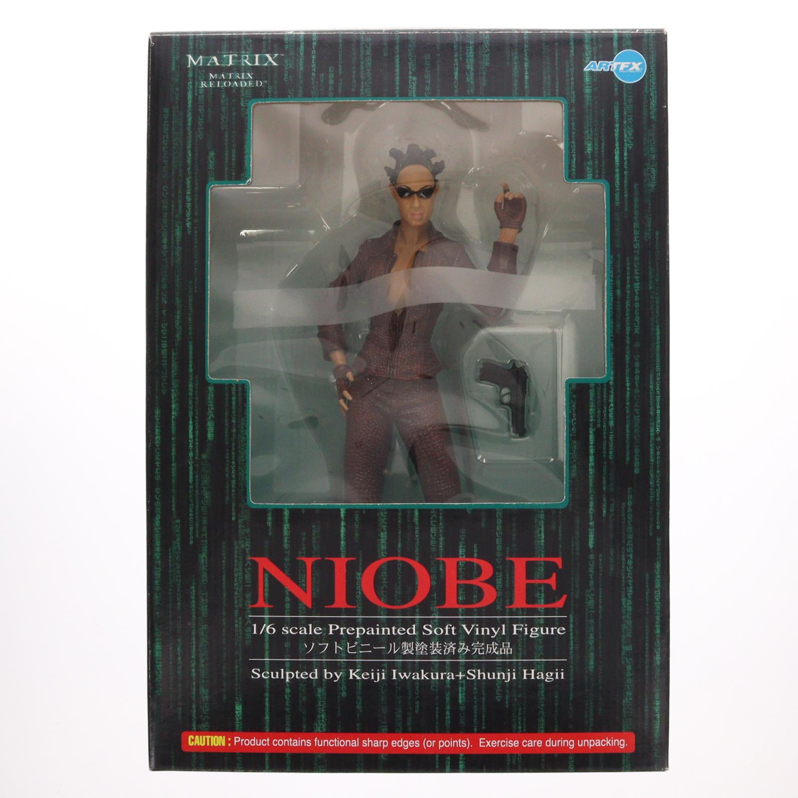 【中古即納】[FIG] ARTFX ナイオビ MATRIX RELOADED(マトリックス リローデッド) 1/6 完成品 フィギュア(MR-04) コトブキヤ(20030710)
