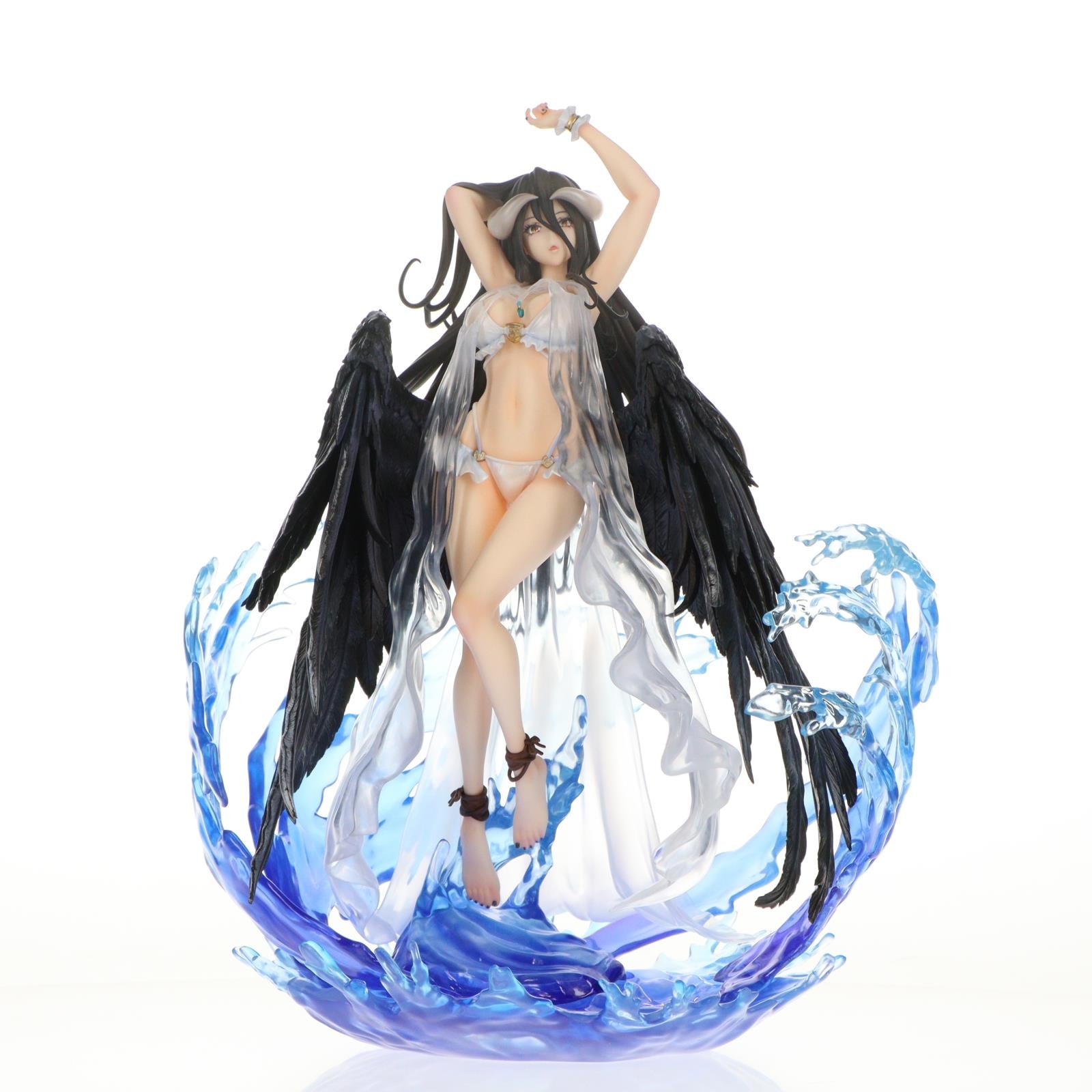 【中古即納】[FIG] 初期不良対応品 SHIBUYA SCRAMBLE FIGURE アルベド -水着Ver.- オーバーロード 1/7 完成品 フィギュア eStream Store限定 eStream/アルファサテライト(20210930)