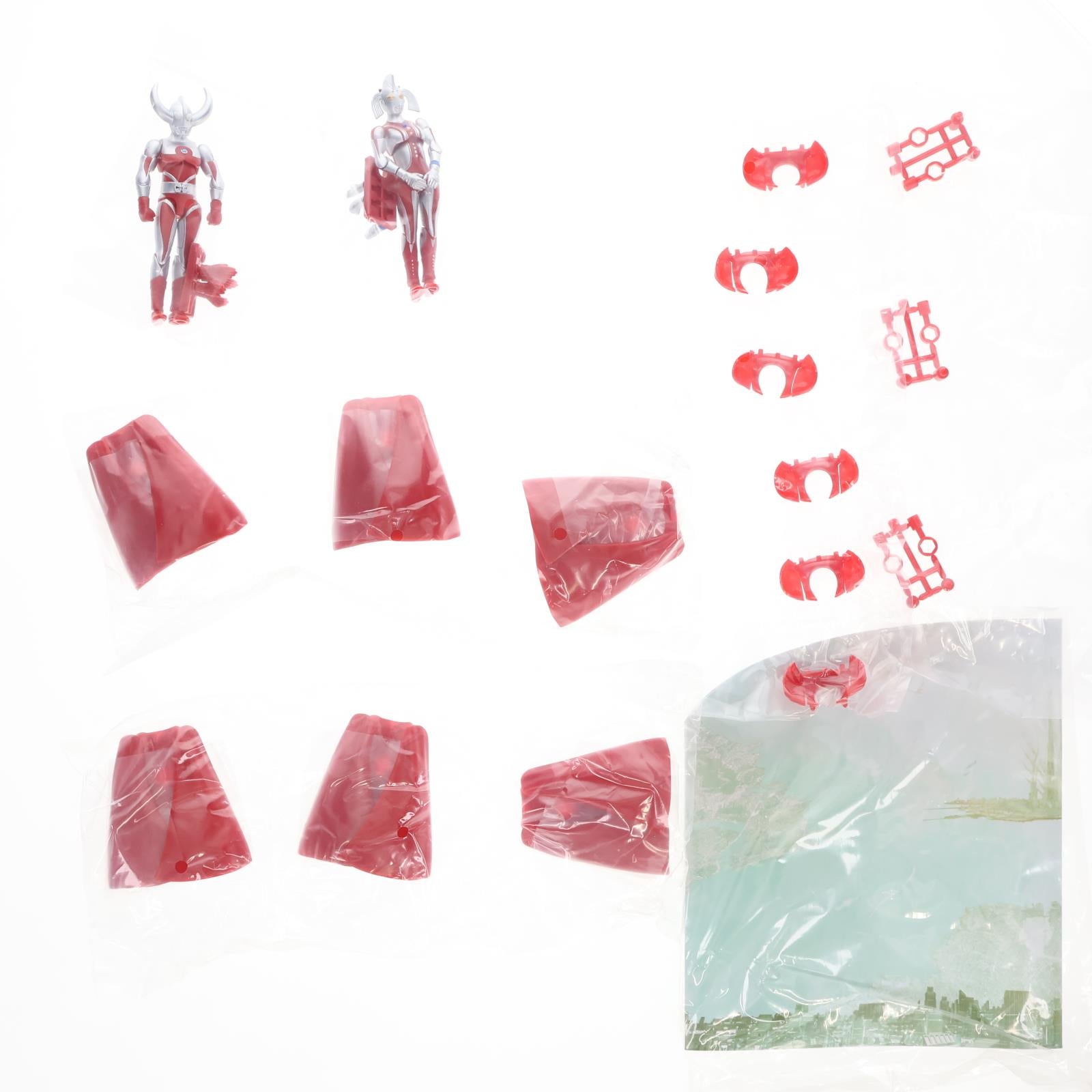 【中古即納】[FIG] (食玩) プレミアムバンダイ限定 SHODOウルトラマンVS ウルトラの父&母 Special Set 可動フィギュア バンダイ(20180228)
