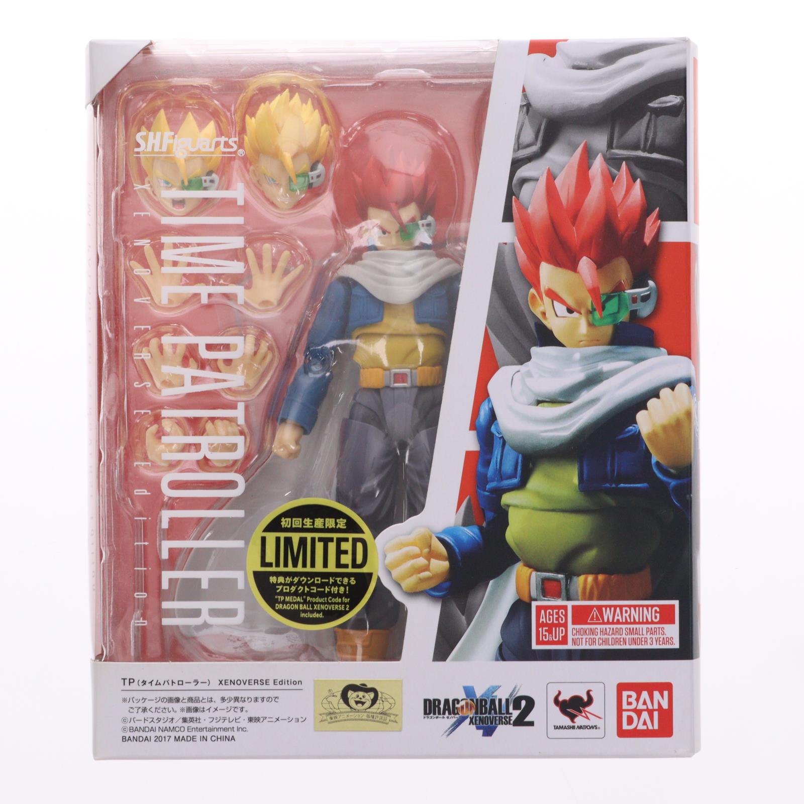 【中古即納】[FIG] S.H.Figuarts(フィギュアーツ) TP(タイムパトローラー) XENOVERSE Edition ドラゴンボール ゼノバース 完成品 可動フィギュア バンダイ(20170428)