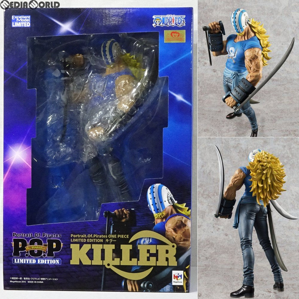 【中古即納】[FIG] Portrait.Of.Pirates P.O.P LIMITED EDITION キラー ONE PIECE(ワンピース) 1/8 完成品 フィギュア 一部オンラインショップ限定 メガハウス(20150731)