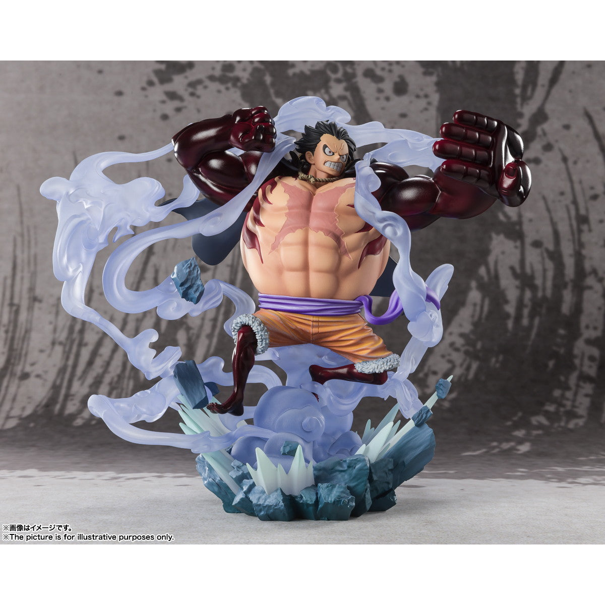 【中古即納】[FIG] (再販) フィギュアーツZERO [超激戦] モンキー・D・ルフィ -ギア4 三船長 鬼ヶ島怪物決戦- ONE PIECE(ワンピース) 完成品 フィギュア バンダイスピリッツ(20221022)