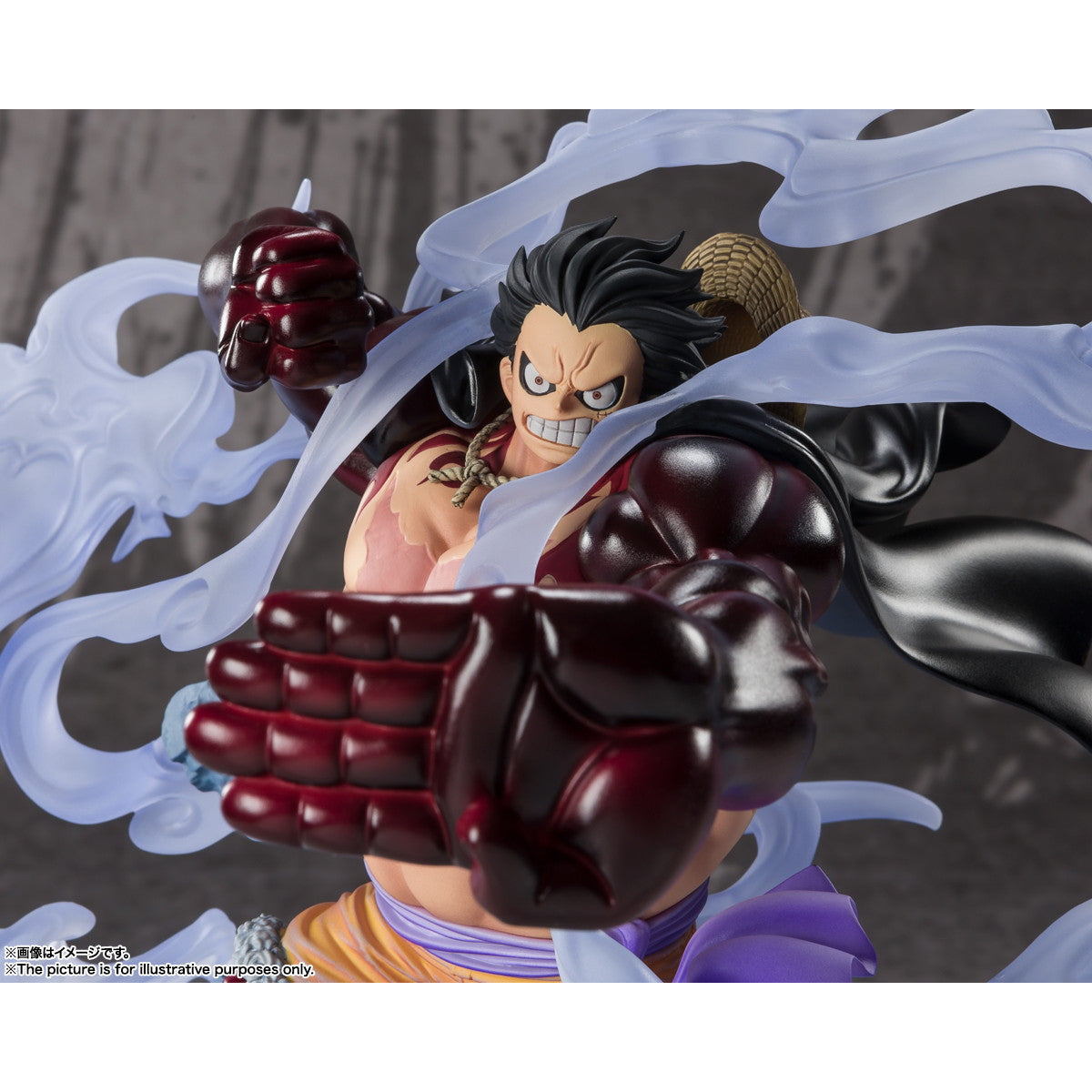 【中古即納】[FIG] (再販) フィギュアーツZERO [超激戦] モンキー・D・ルフィ -ギア4 三船長 鬼ヶ島怪物決戦- ONE PIECE(ワンピース) 完成品 フィギュア バンダイスピリッツ(20221022)