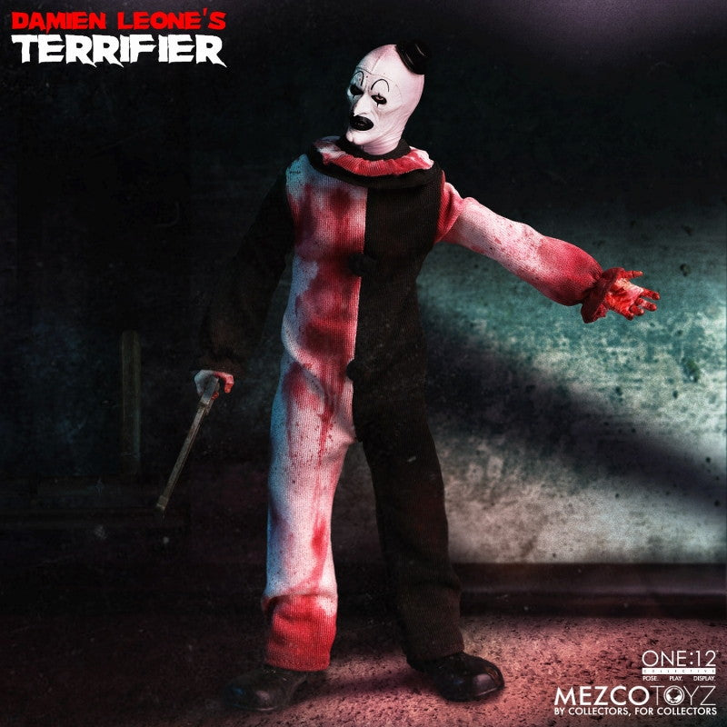 【中古即納】[FIG] ワン12コレクティブ アート・ザ・クラウン DXエディション Terrifier(テリファー) 1/12 完成品 アクションフィギュア メズコトイズ(20250430)