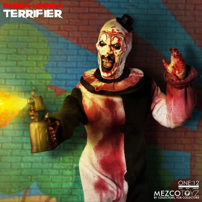 【中古即納】[FIG] ワン12コレクティブ アート・ザ・クラウン DXエディション Terrifier(テリファー) 1/12 完成品 アクションフィギュア メズコトイズ(20250430)