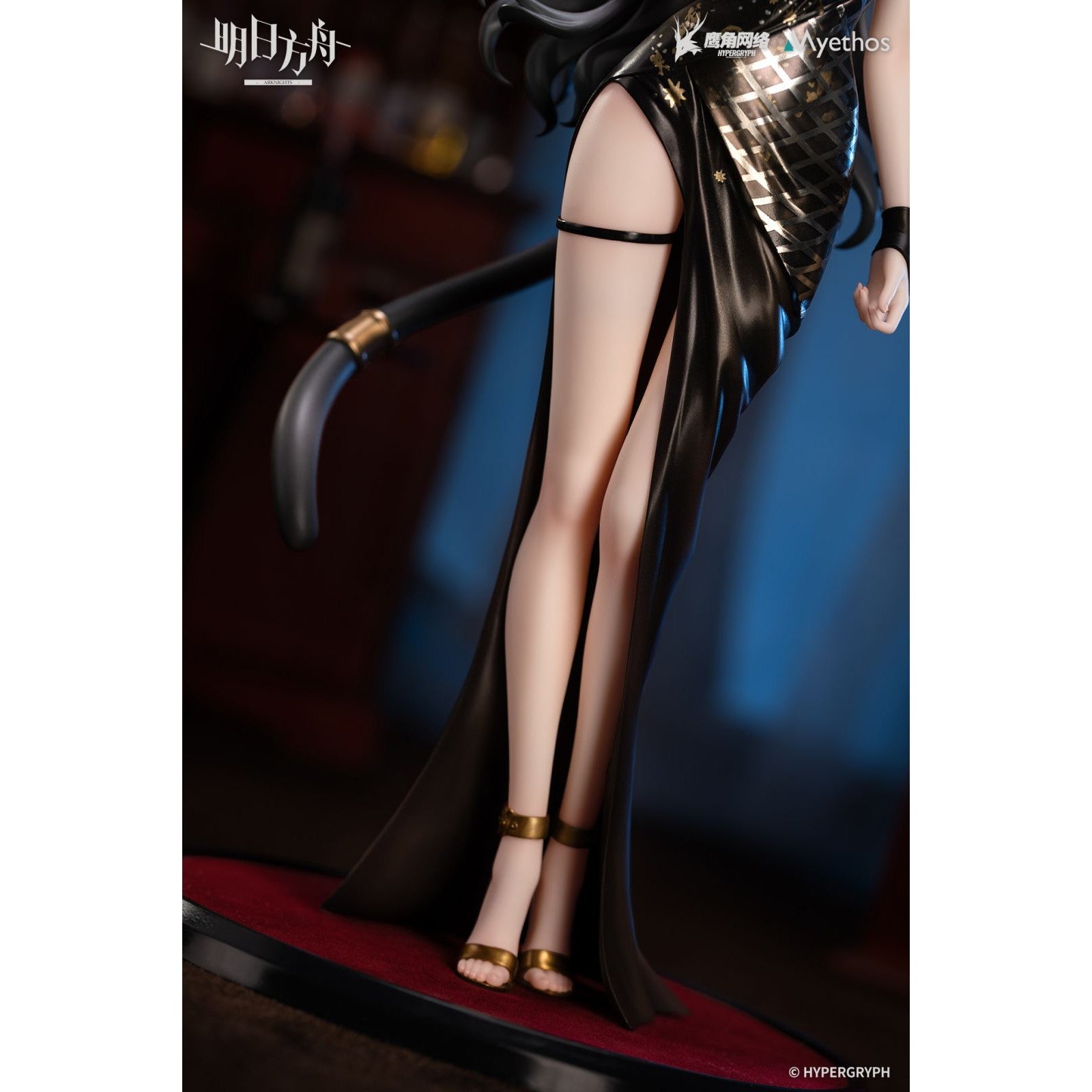 【中古即納】[FIG] アクリルキーチャーム付属 シュヴァルツ ドレス Ver. アークナイツ 1/7 完成品 フィギュア Myethos(ミートス)(20251211)