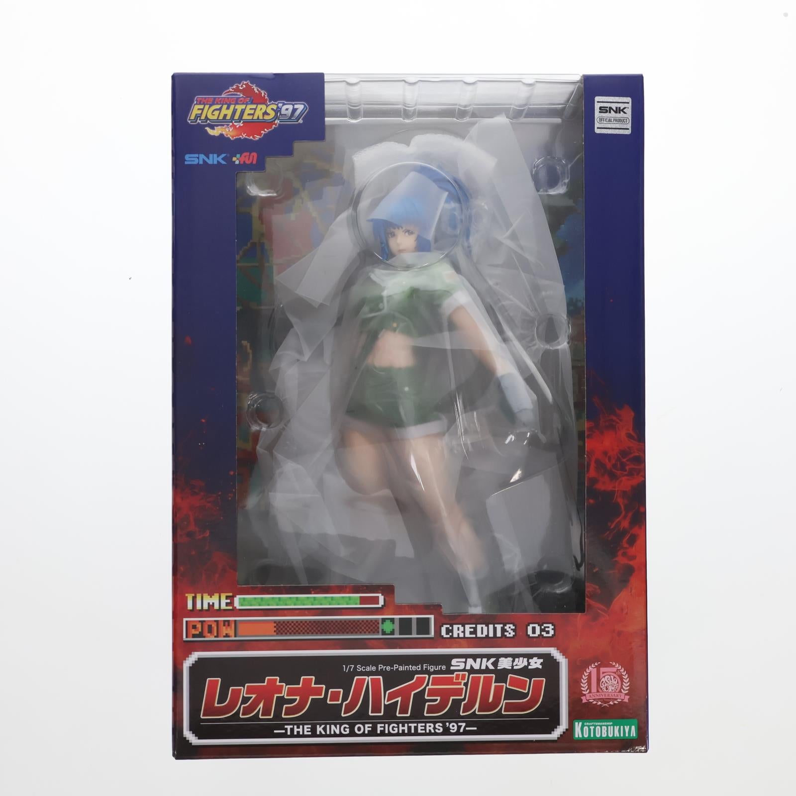 【中古即納】[FIG] 紙吹雪シート無し SNK美少女 レオナ・ハイデルン -THE KING OF FIGHTERS '97-(ザ・キング・オブ・ファイターズ97) 1/7 完成品 フィギュア(SV354) コトブキヤ(20250430)