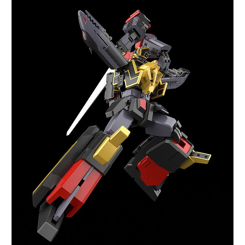 【中古即納】[FIG] THE合体 ブラックマイトガイン 勇者特急マイトガイン 完成品 可動フィギュア グッドスマイルカンパニー(20250930)