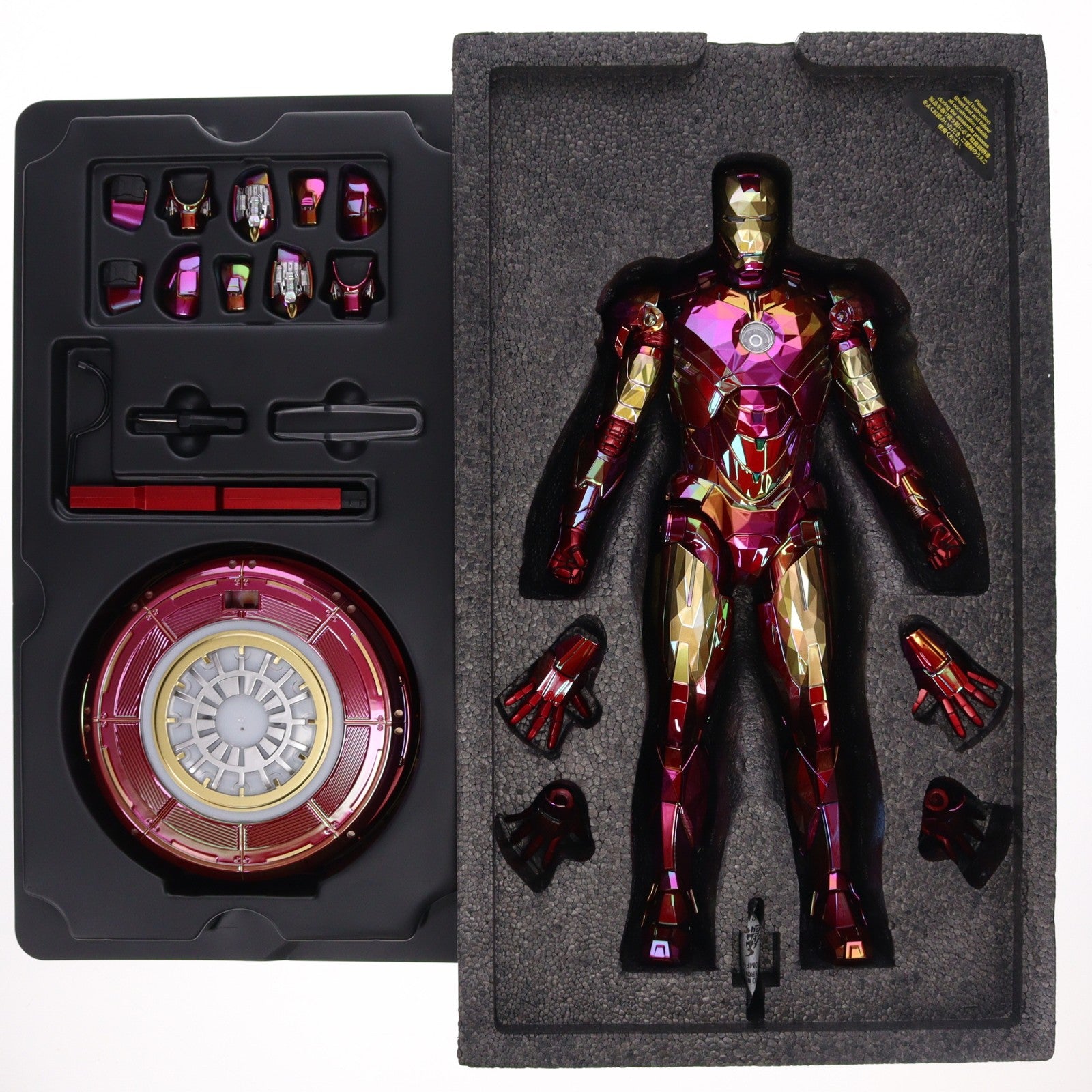 【中古即納】[FIG] トイサピエンス限定 ムービー・マスターピース DIECAST アイアンマン・マーク4(プリズム・アーマー) アイアンマン2 1/6 完成品 可動フィギュア(MM#792D70) ホットトイズ(20251003)
