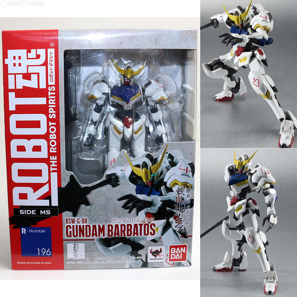 【中古即納】[FIG] ROBOT魂(SIDE MS) ASW-G-08 ガンダムバルバトス 機動戦士ガンダム 鉄血のオルフェンズ 完成品 可動フィギュア バンダイ(20160423)