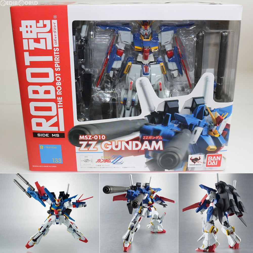 【中古即納】[FIG] ROBOT魂(SIDE MS) ZZガンダム 機動戦士ガンダムZZ(ダブルゼータ) 完成品 可動フィギュア バンダイ(20130126)