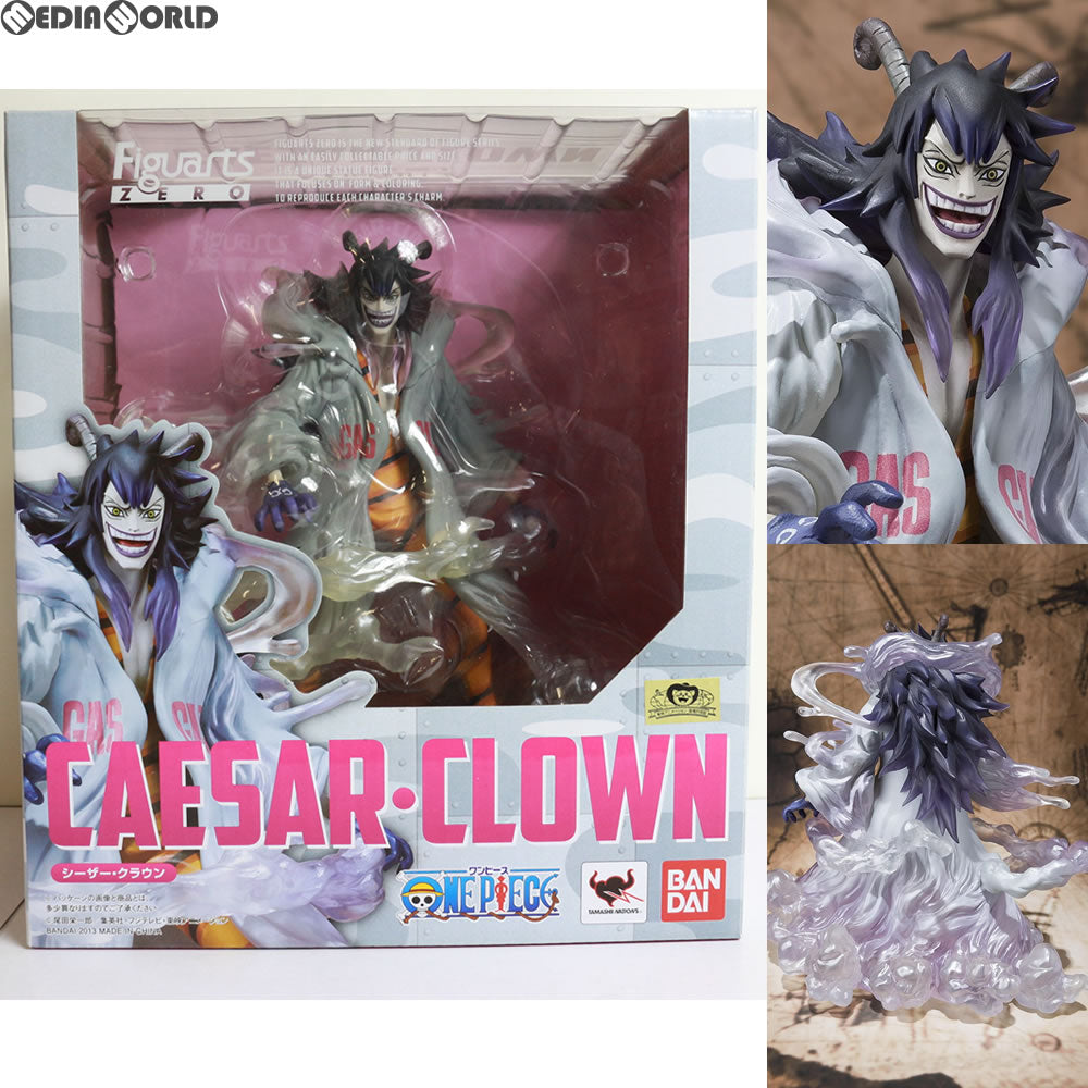 【中古即納】[FIG] フィギュアーツZERO シーザー・クラウン ONE PIECE(ワンピース) 完成品フィギュア バンダイ(20130525)