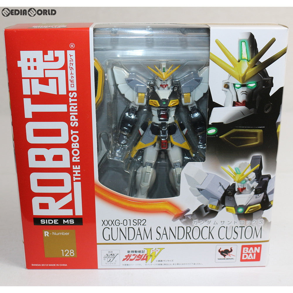 【中古即納】[FIG] ROBOT魂(SIDE MS) ガンダムサンドロック改 新機動戦記ガンダムW(ウイング) 完成品 可動フィギュア バンダイ(20121117)