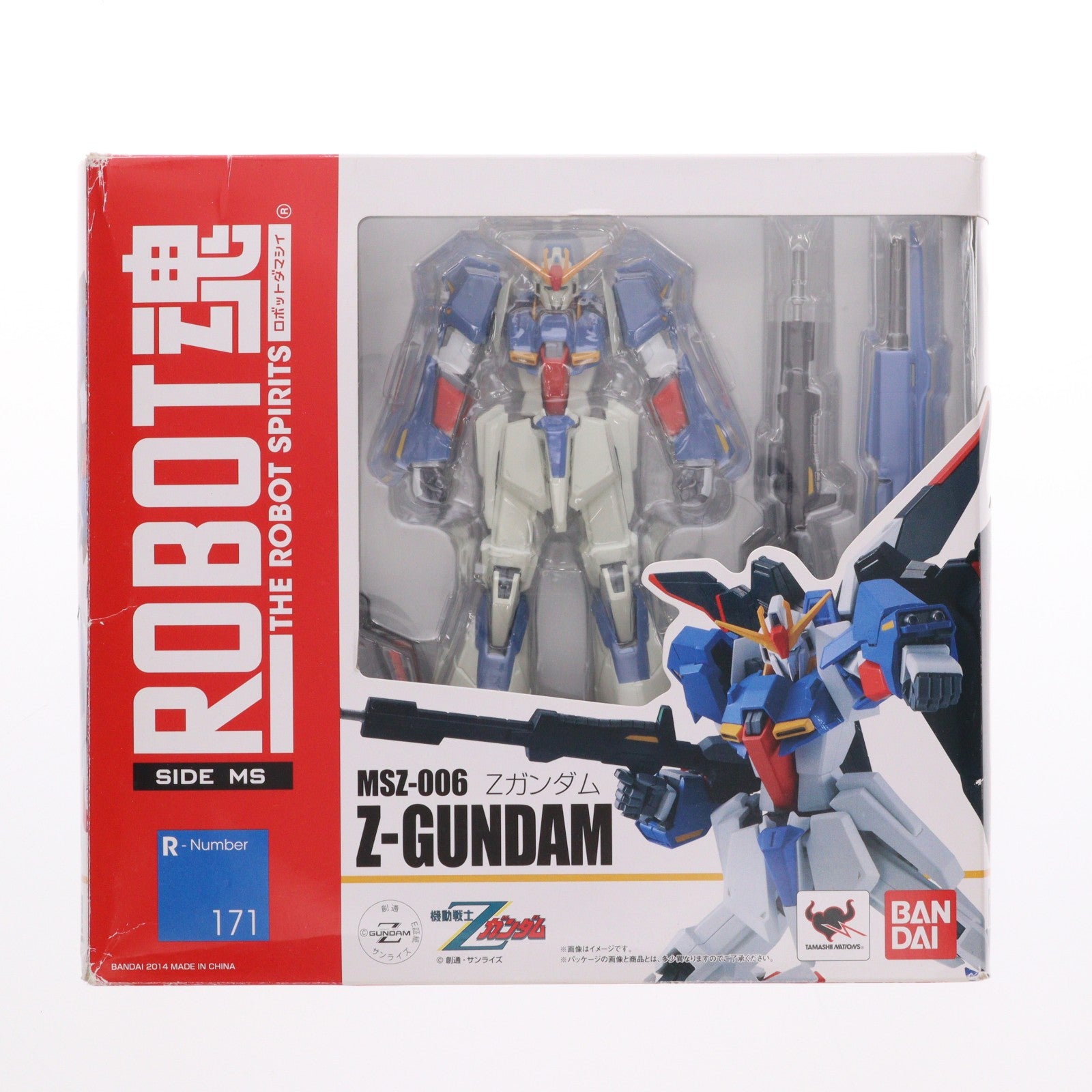 【中古即納】[FIG] ROBOT魂(SIDE MS) Zガンダム 機動戦士Zガンダム 完成品 可動フィギュア バンダイ(20150208)