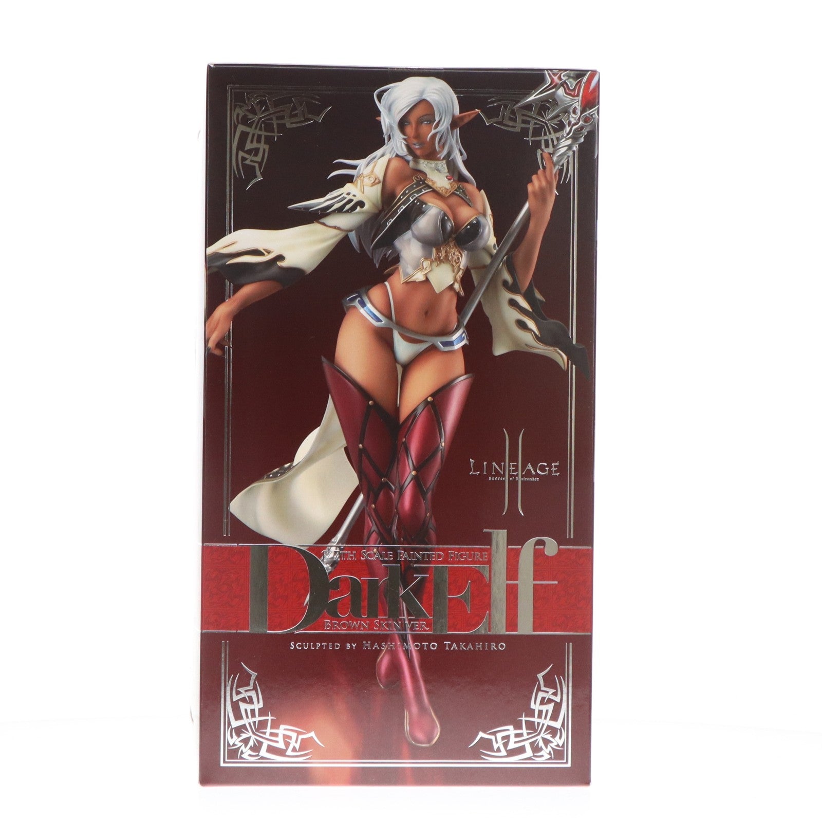 【中古即納】[FIG] ダークエルフ 褐色ver. Lineage II(リネージュ2) 1/7 完成品 フィギュア マックスファクトリー(20131117)