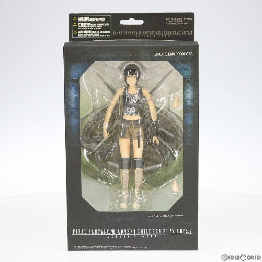 【中古即納】[FIG] PLAY ARTS(プレイアーツ) ユフィ・キサラギ FINAL FANTASY VII ADVENT CHILDREN(ファイナルファンタジー7 アドベントチルドレン) 完成品 可動フィギュア スクウェア・エニックス(20071031)